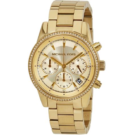 đồng hồ michael kors có chống nước không leflair|michael kors dong.